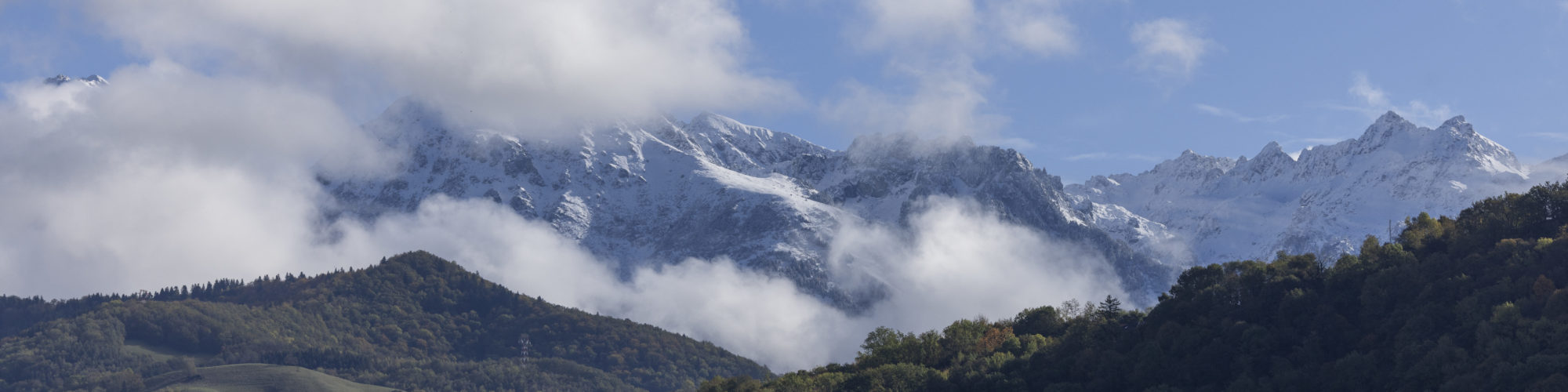 Centre Médical Rocheplane - vue sur le massif de Belledonne